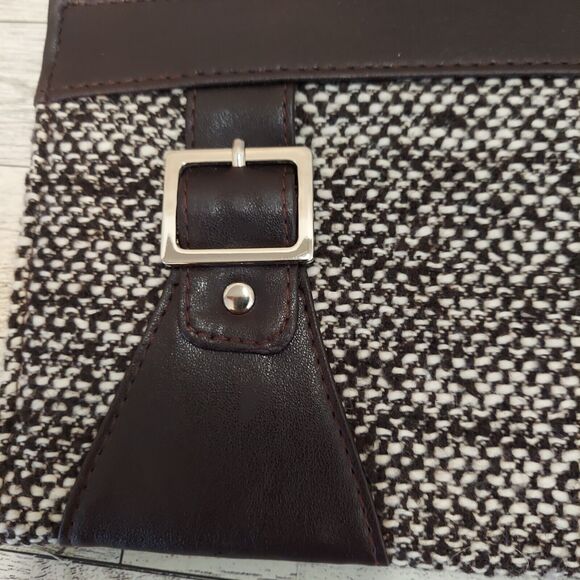 MICHE Classic Shell Roxanne Dark Brown Tweed Great Condition Purse Shell Medium - Picture 5 of 12